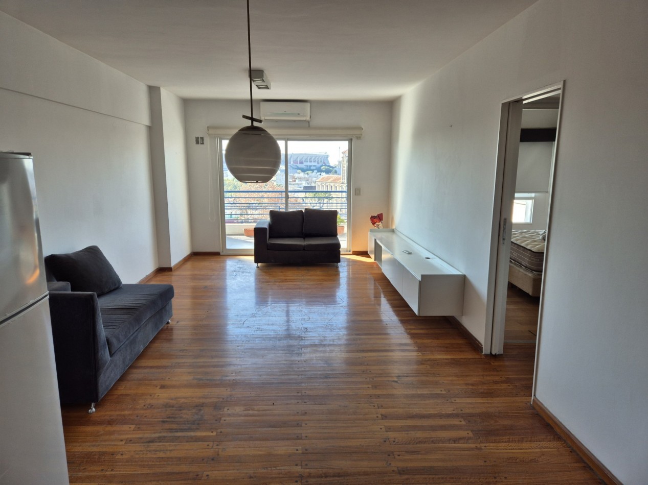 Amplio Dpto. 2 Amb Al Frente c/ Balcon Aterrazado con Gran Vista y Amenities