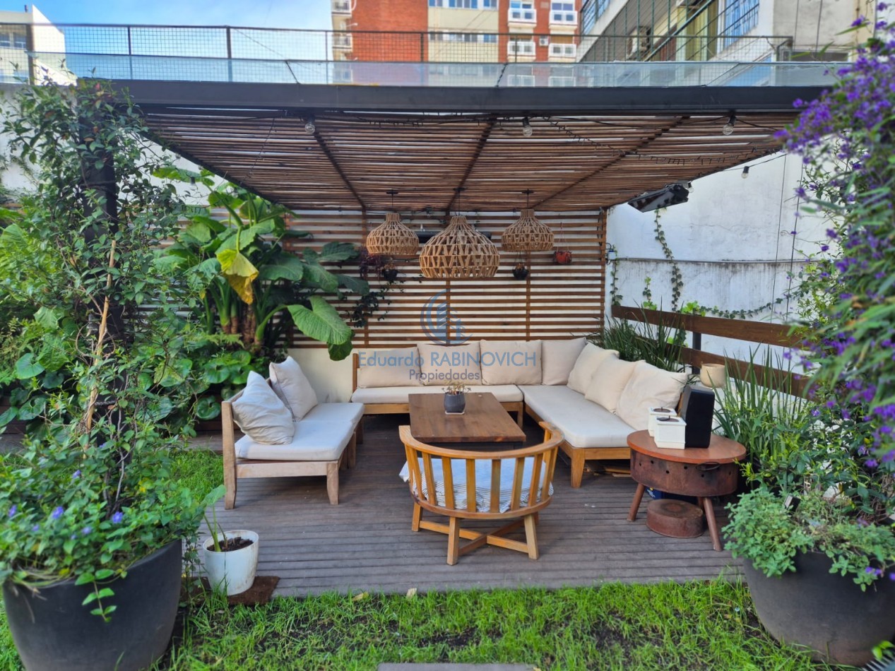 Gran Dpto. 5 ambientes con Terraza Jardin Quincho Parrilla Tot. RECICLADO