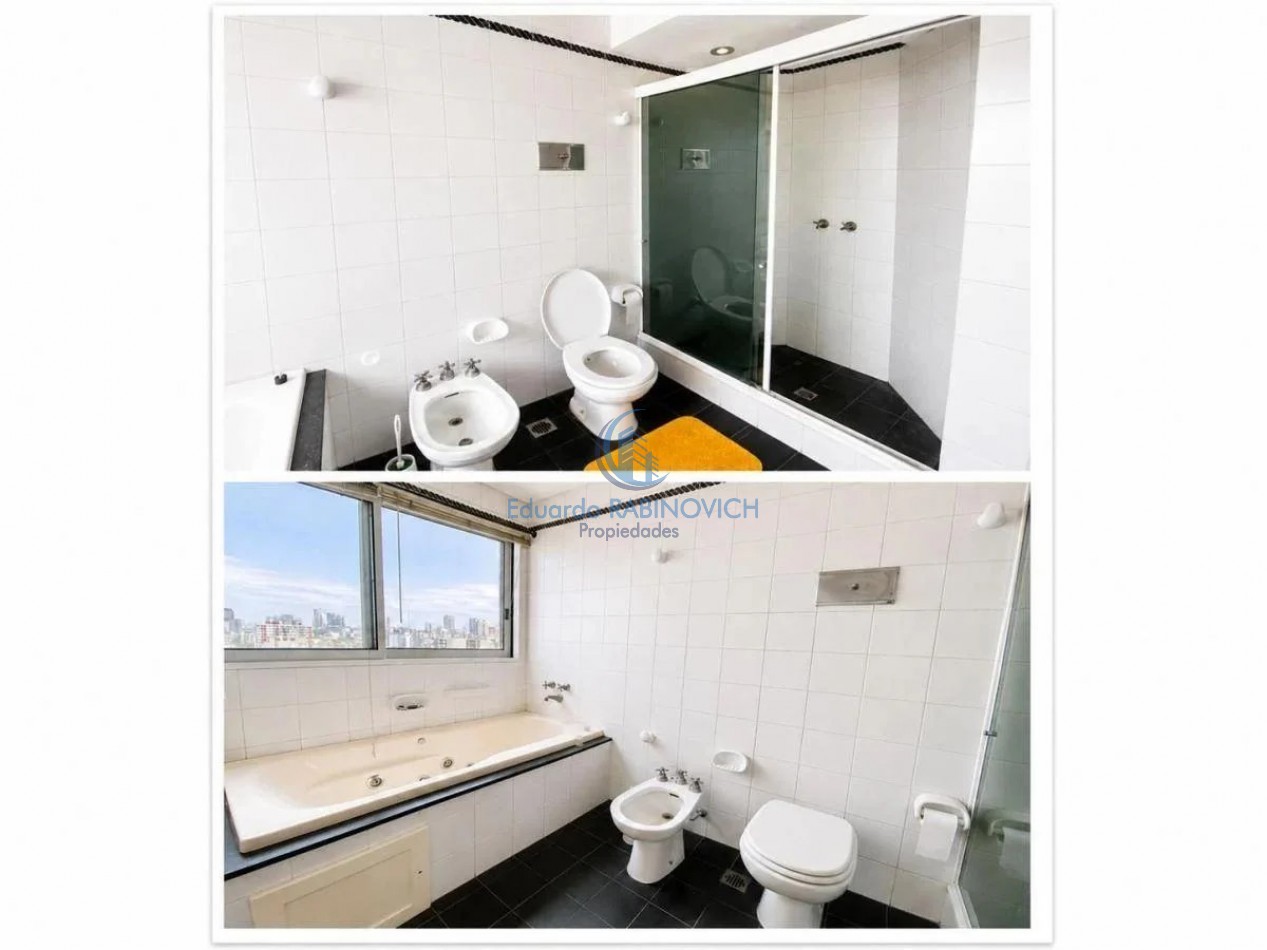 Venta de Soberbio Semipiso de 8 ambientes en Iconica Torre de la ciudad 