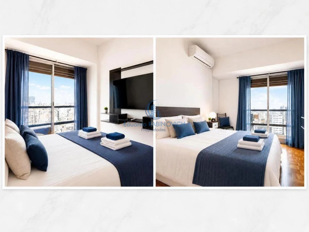 Venta de Soberbio Semipiso de 8 ambientes en Iconica Torre de la ciudad 